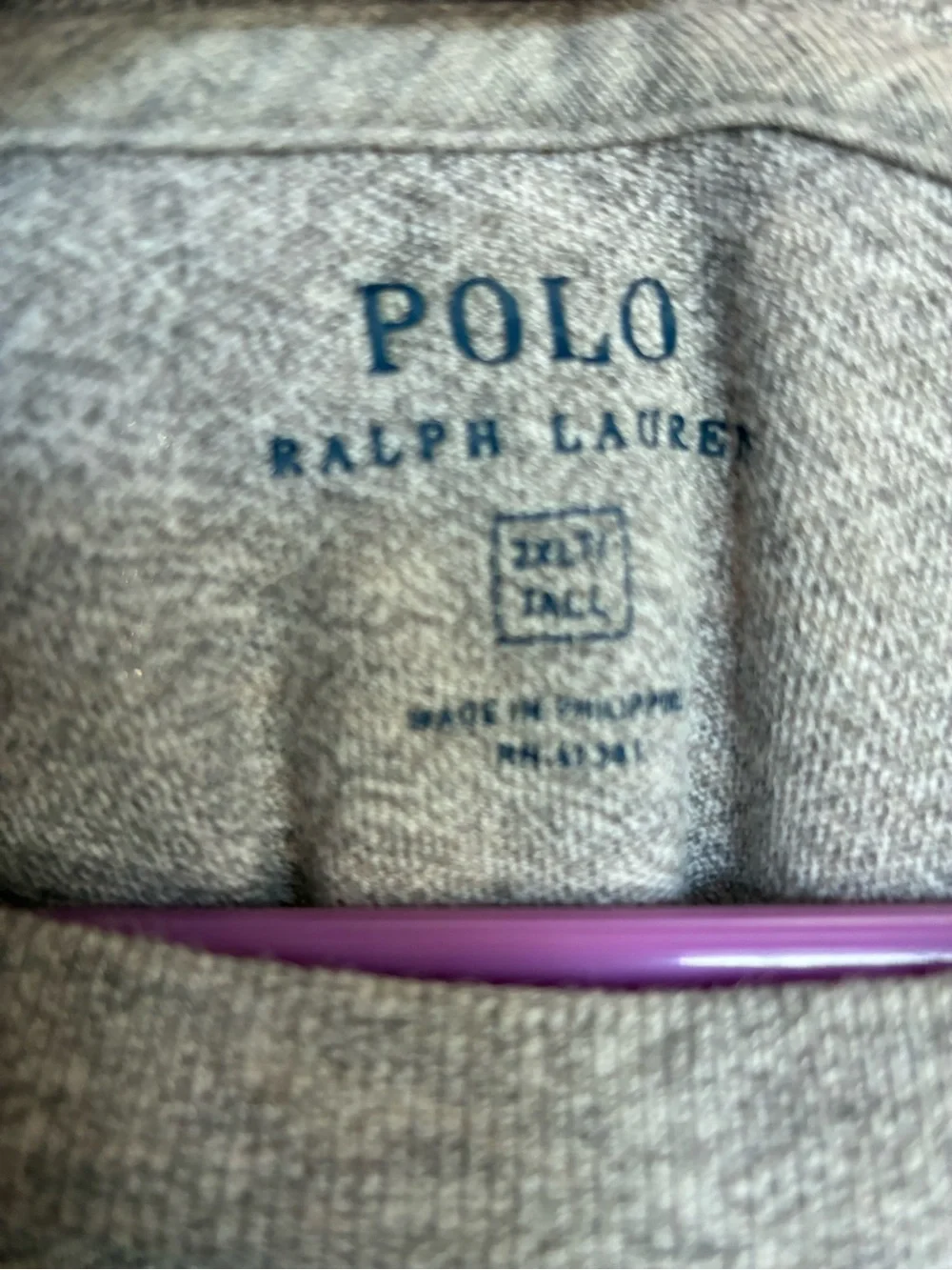 Polo by Ralph Lauren Gray Men's shirt- Athletic Club Graphic